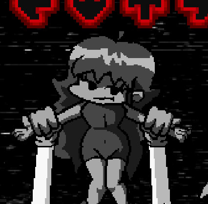 Pixelated Nightmare Fanchart!