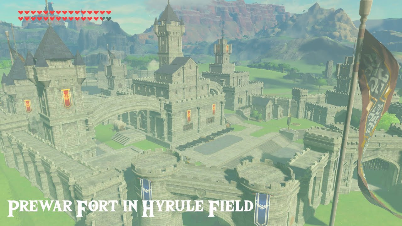 Fort in Hyrule Field [The Legend of Zelda: Breath of the Wild (WiiU