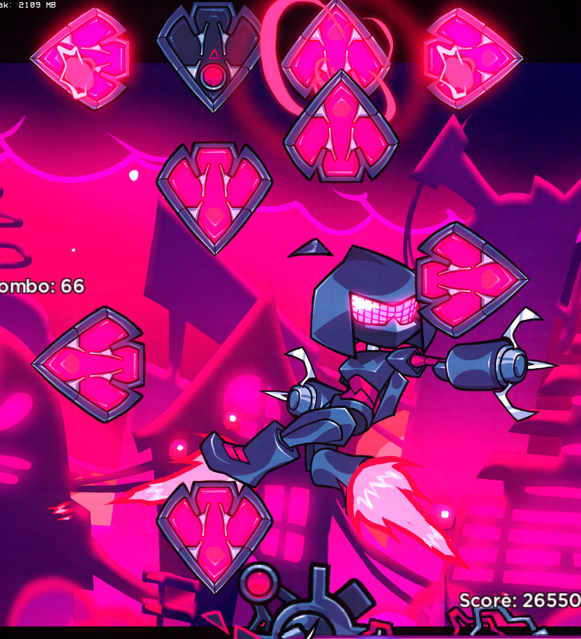 Mismatch Hardmode (Broken Night Dimension Rechart) [Friday Night Funkin