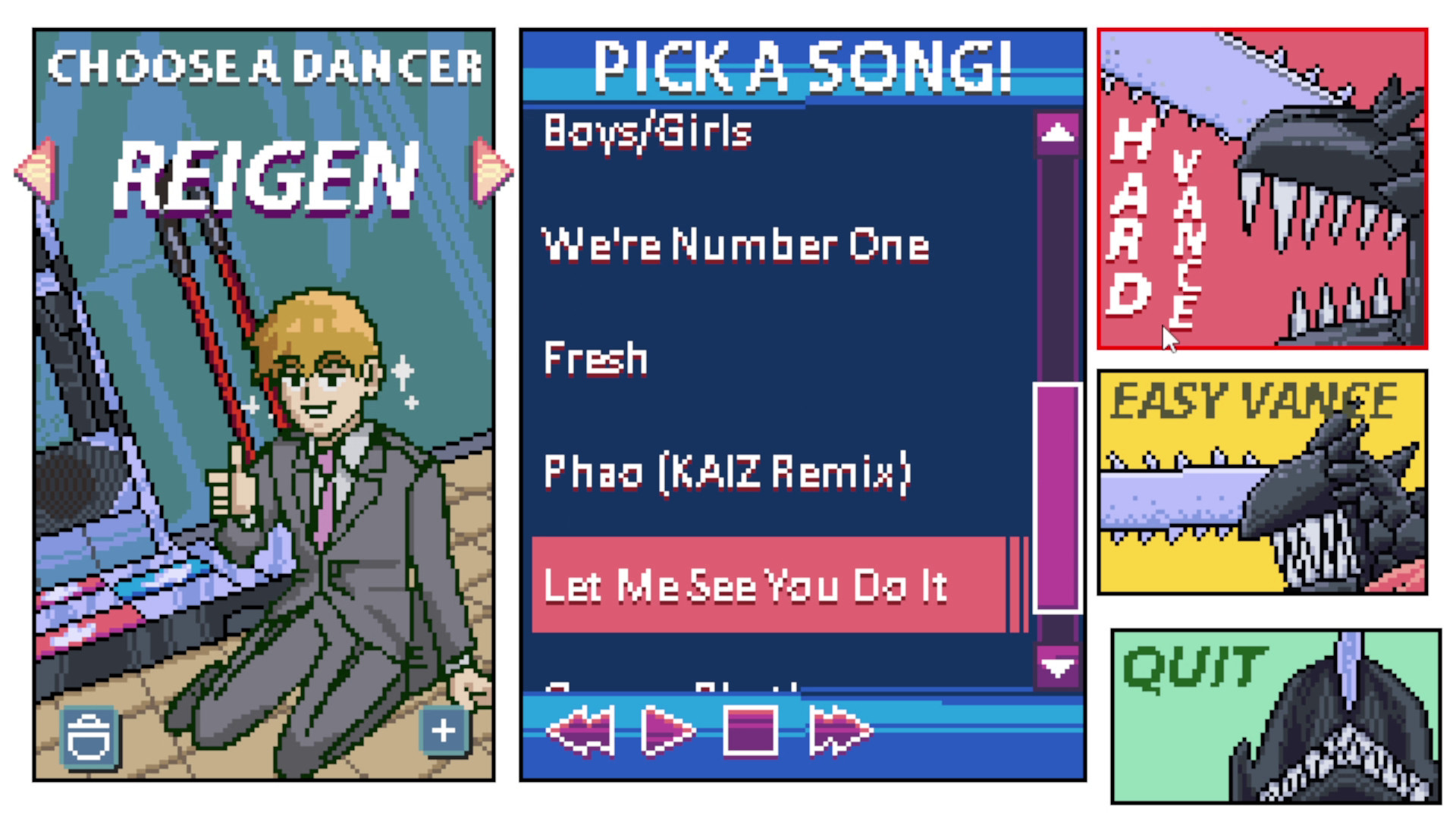 Reigen [Chainsaw Dance] [Mods]