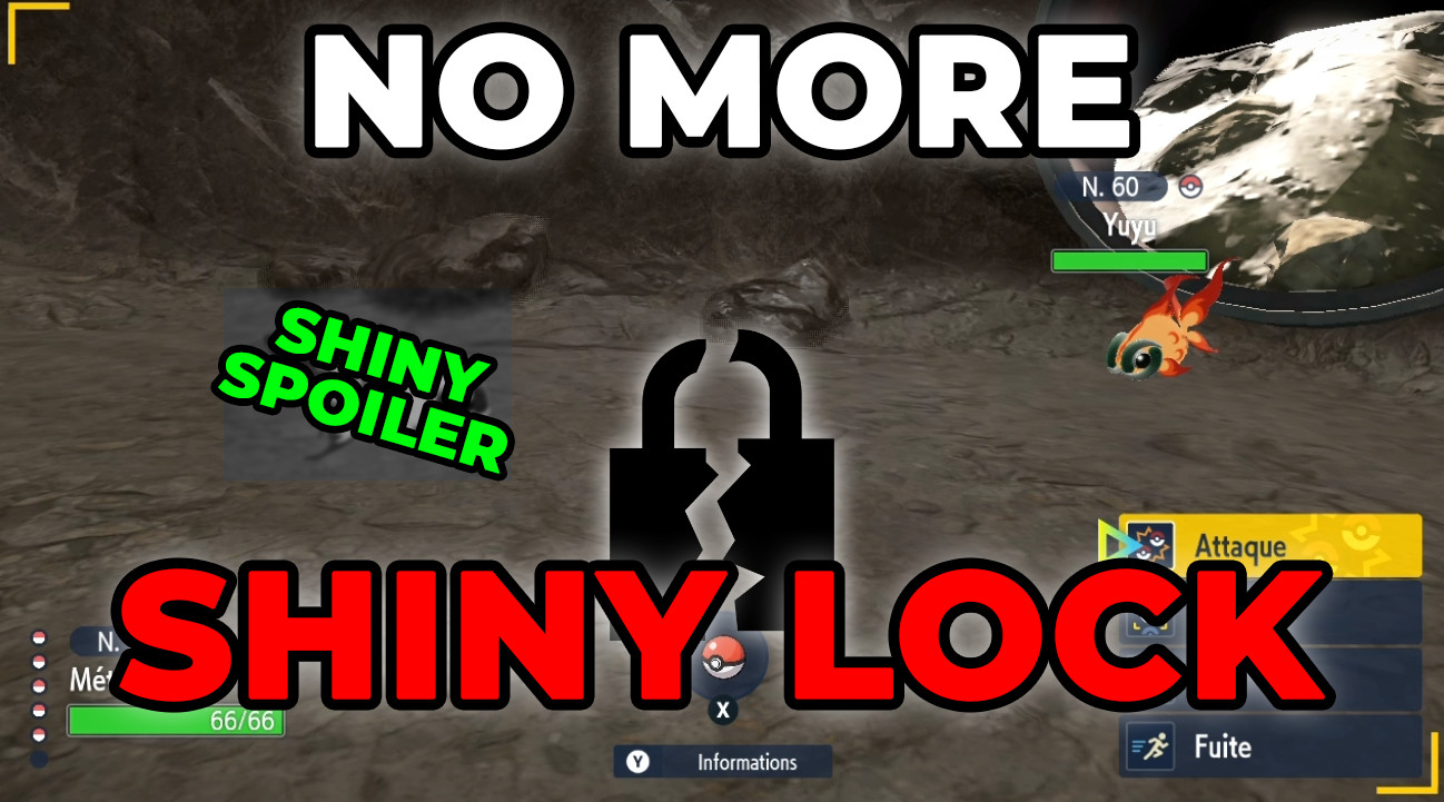 No Shiny Lock [Pokémon Legends: Arceus] [Mods]