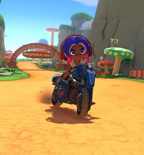 Splatoon Promo Characters Mario Kart Deluxe Mods