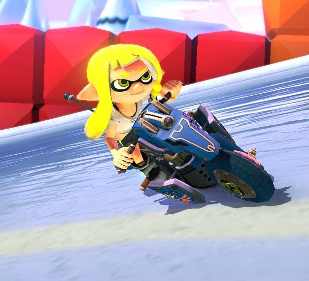 Splatoon Promo Characters Mario Kart Deluxe Mods