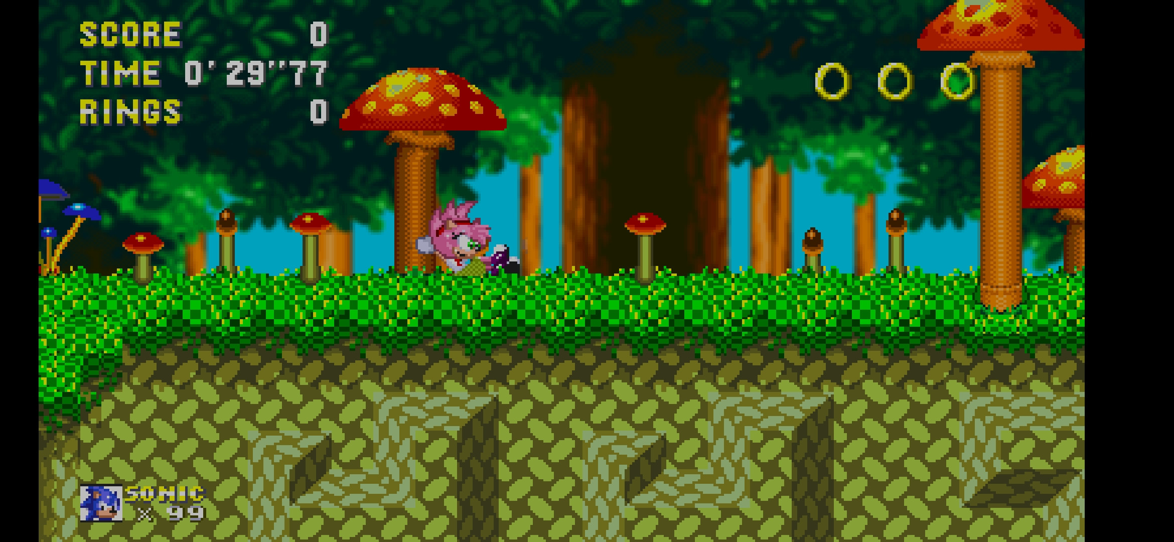 Sonic 3 A.I.R - Fleetway Super Sonic Mod 