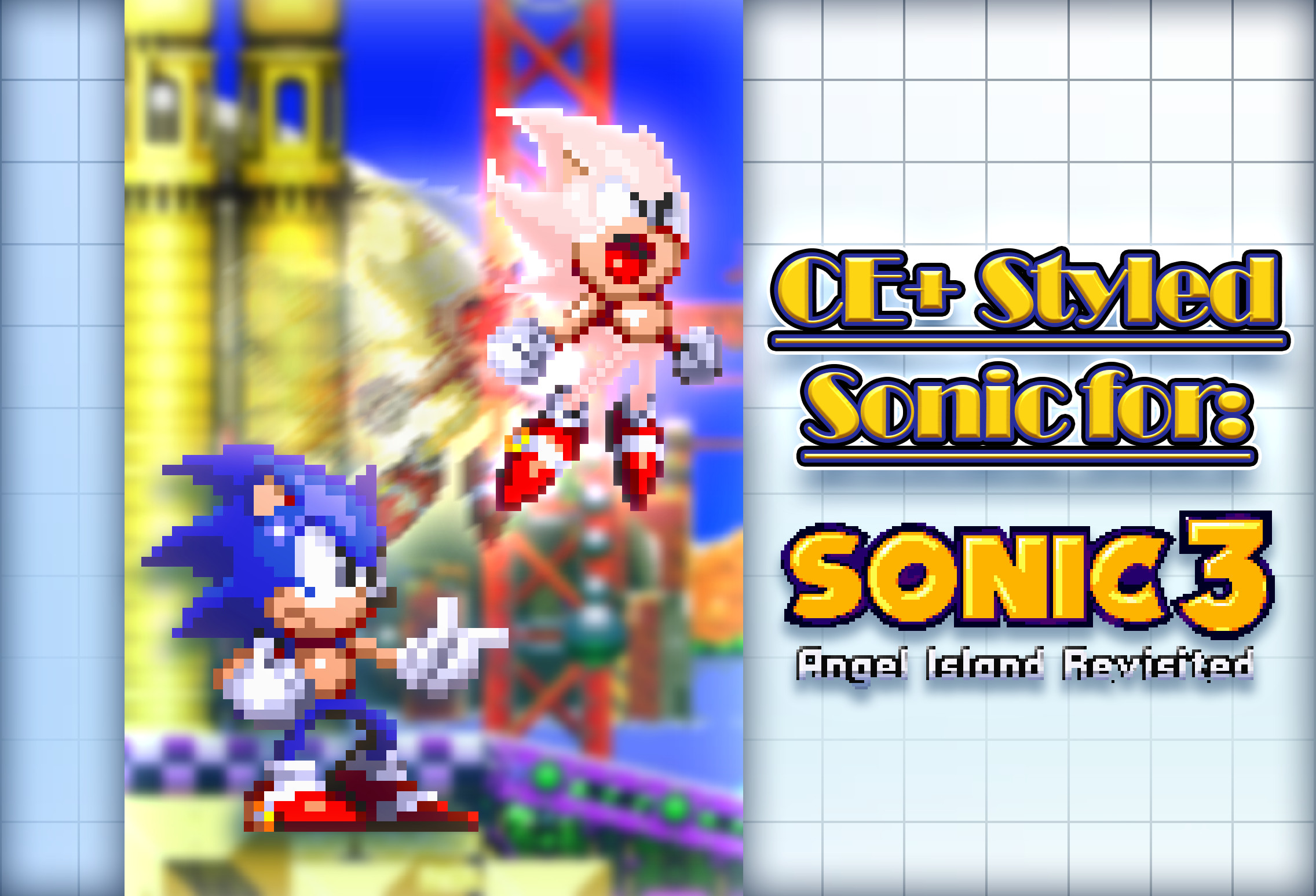 How To Get Sonic Bomb Xenoverse 2 CE+ Styled Sonic (Sonic 3 A.I.R) [Sonic 3 A.I.R.] [Mods]