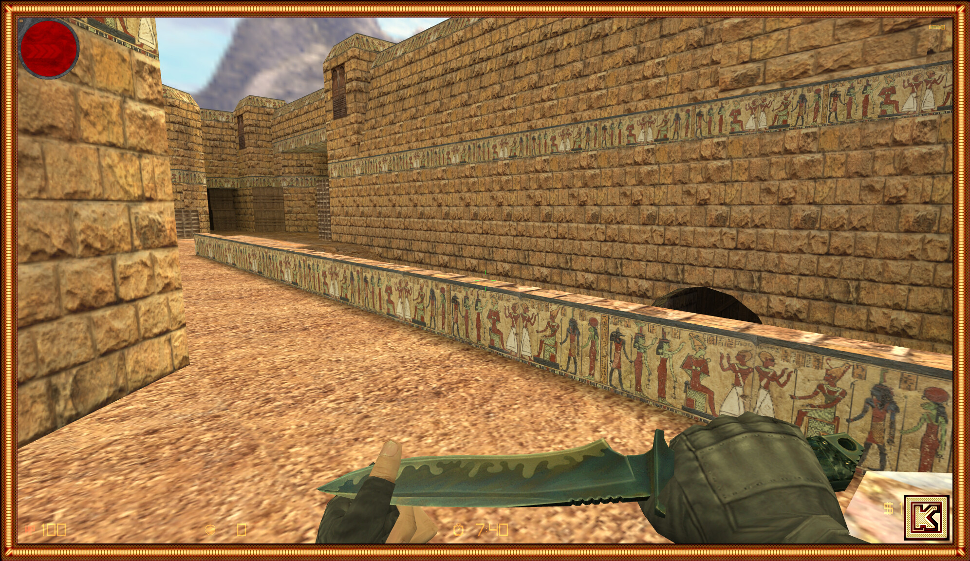 Dust Expert Definition Retexture Mod for Counter-Strike 1.6 | CS1.6 Mods