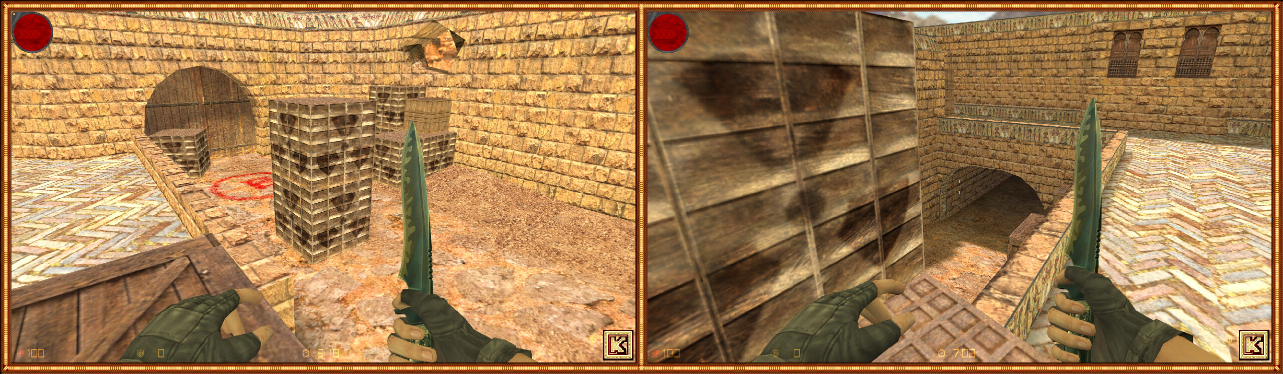 Dust Expert Definition Retexture Mod for Counter-Strike 1.6 | CS1.6 Mods