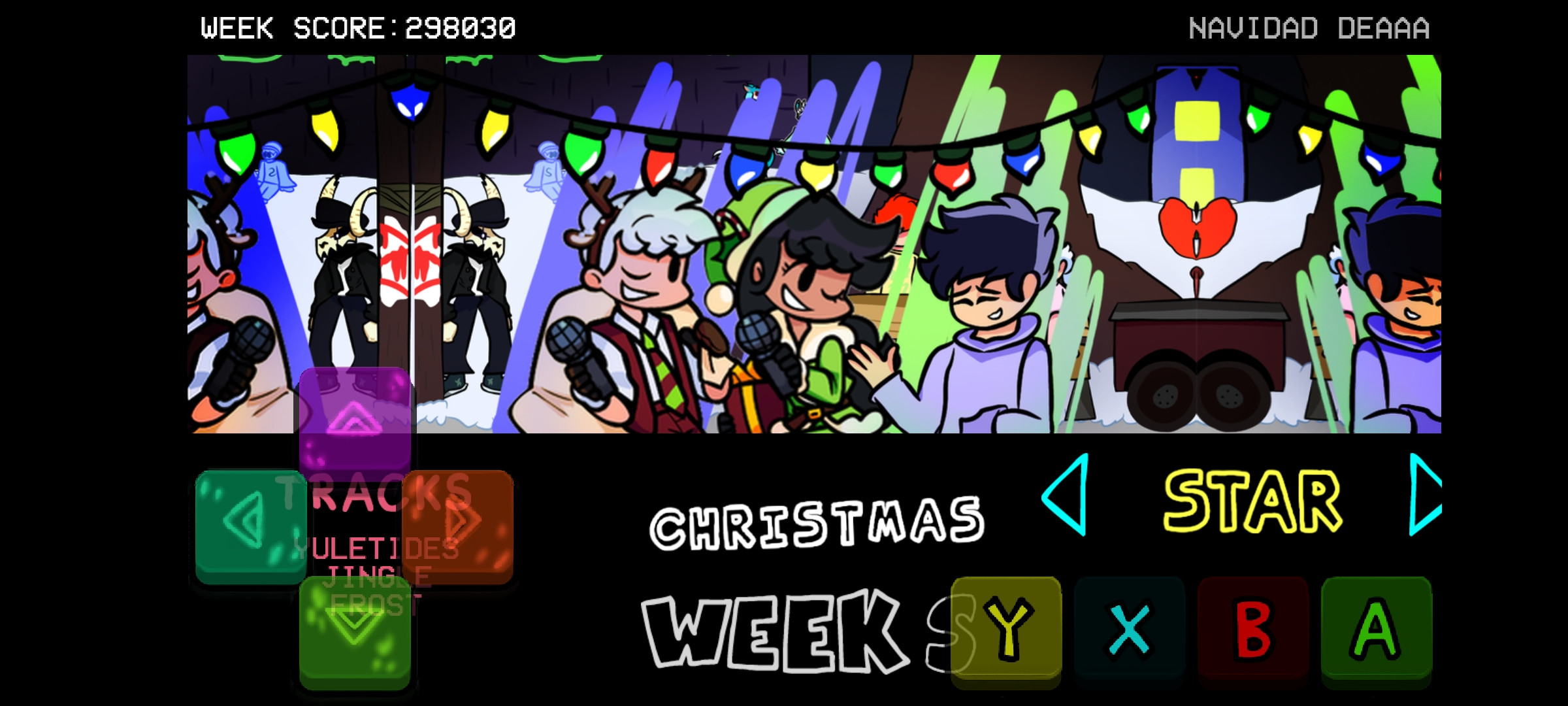 FNF En Otra Historia, Act Navidad