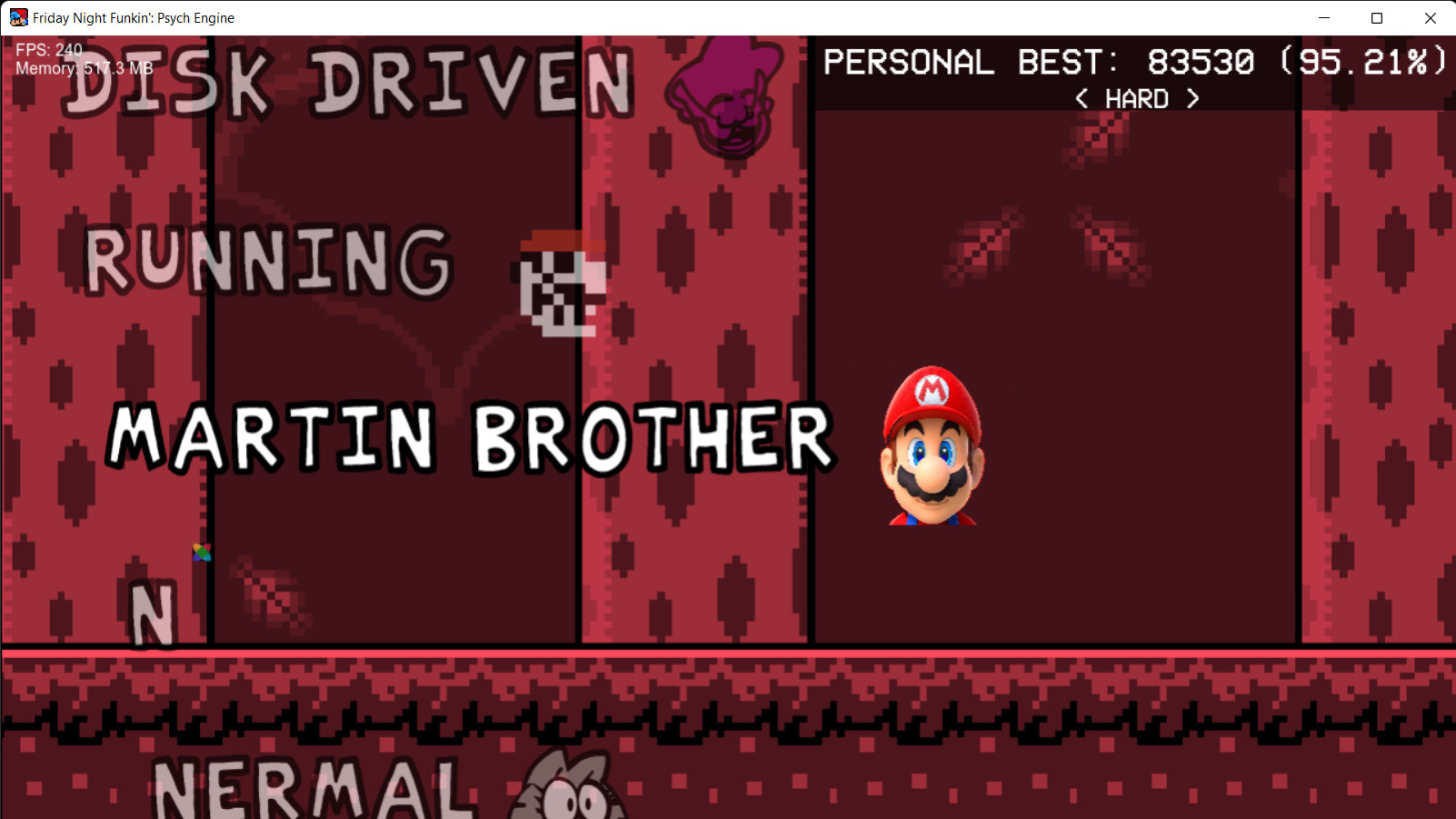 VS. Mario (Martin Brother) | FNF Mod
