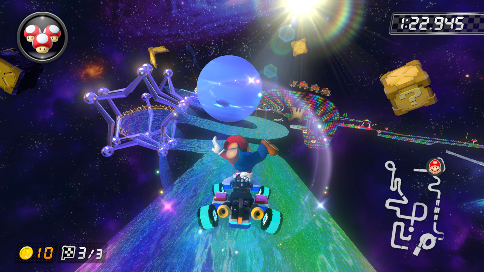 Rainbow Road Dx In Mario Kart 8 Deluxe Mario Kart 8 Deluxe Mods 2715