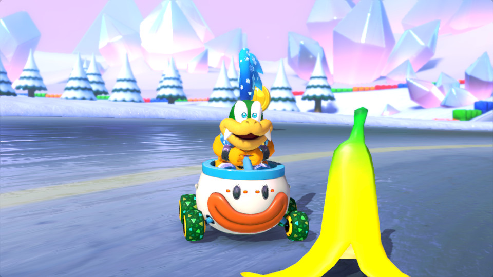 Larry Wintertime Mario Kart Tour [mario Kart 8 Deluxe] [mods]