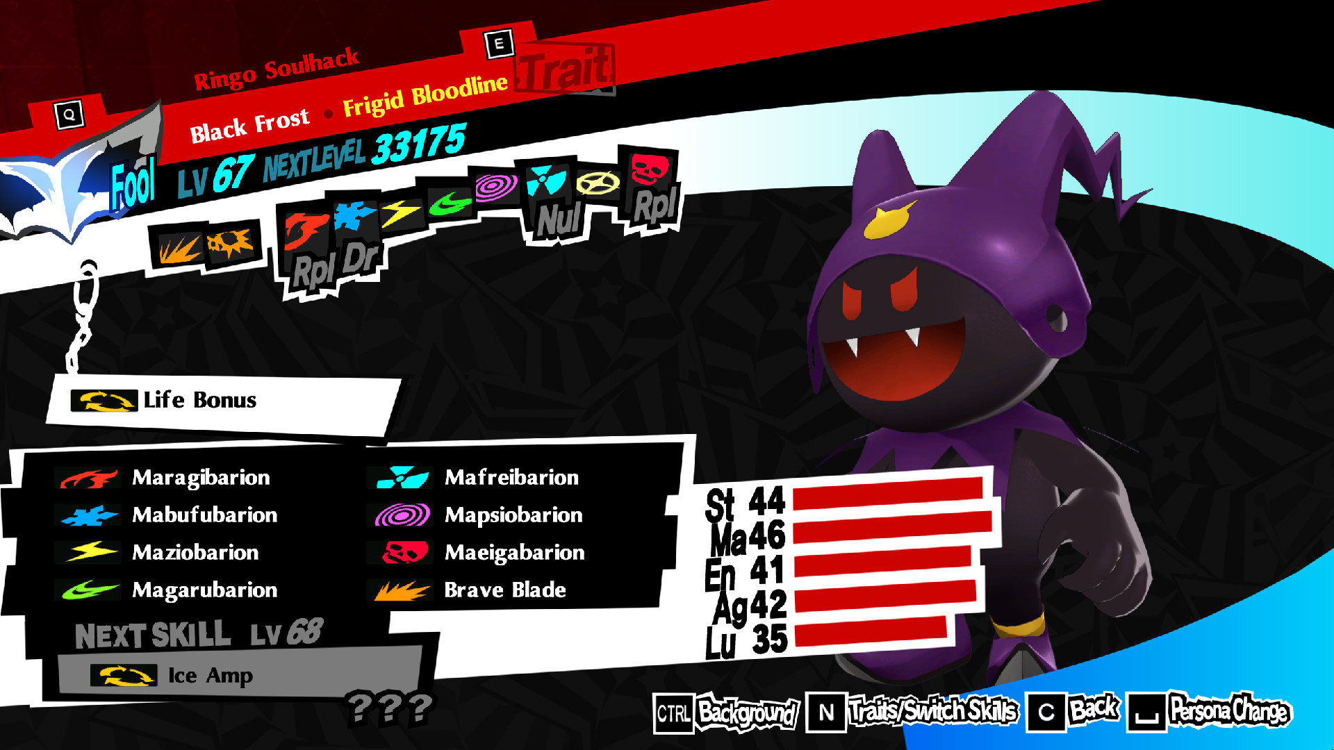  barion Skill Names Persona 5 Royal PC Mods 