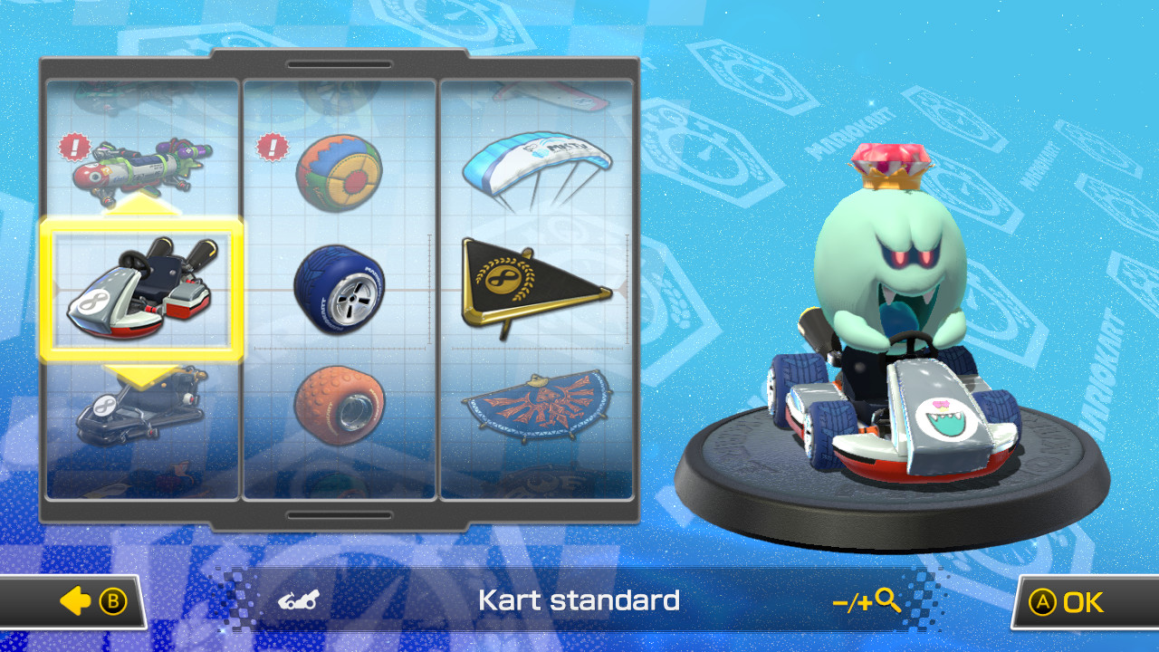 GC King Boo Luigi's Mansion Custom Emblem [Mario Kart 8 Deluxe] [Mods]