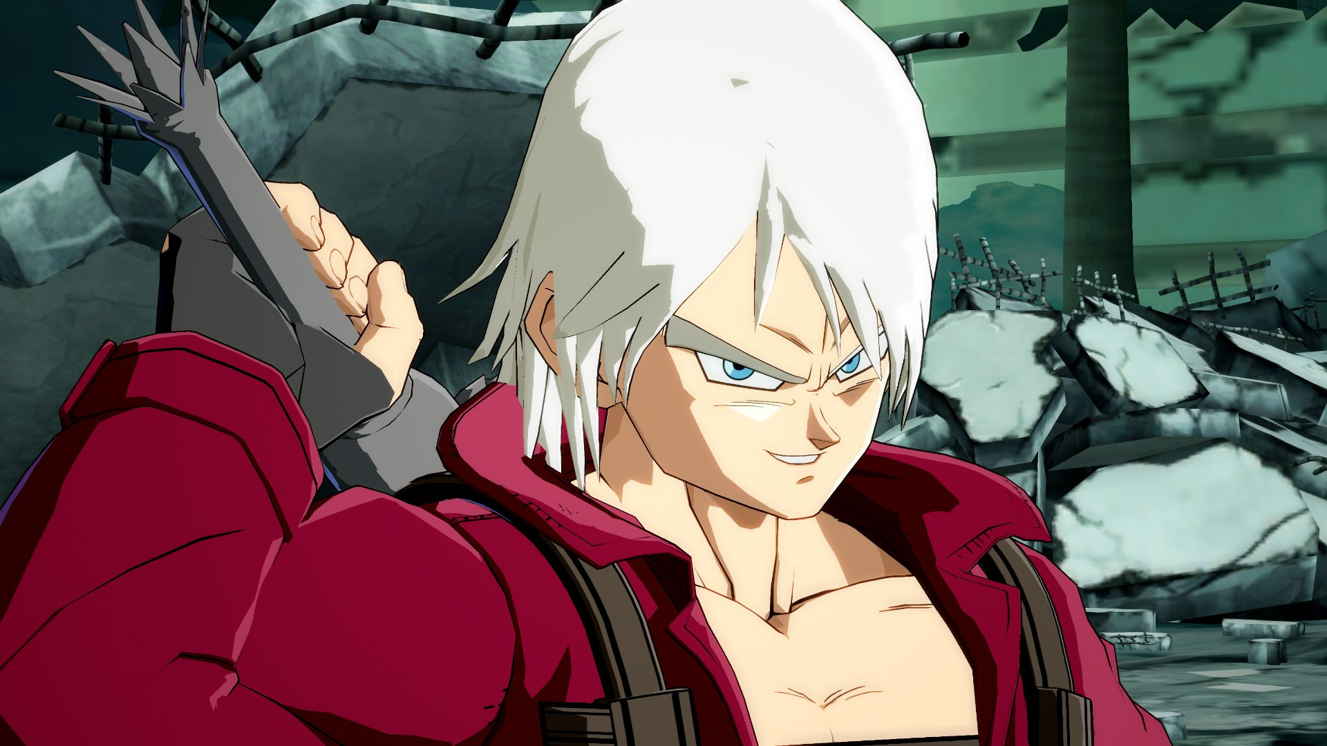 Dante(DmC3) over Trunks [Dragon Ball FighterZ] [Mods]