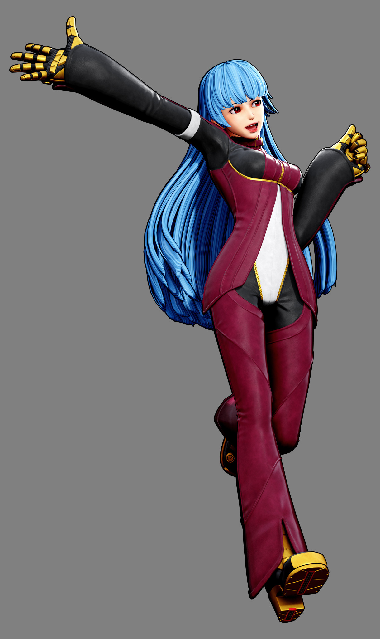 Kula Diamond 3D Model King of Fighter