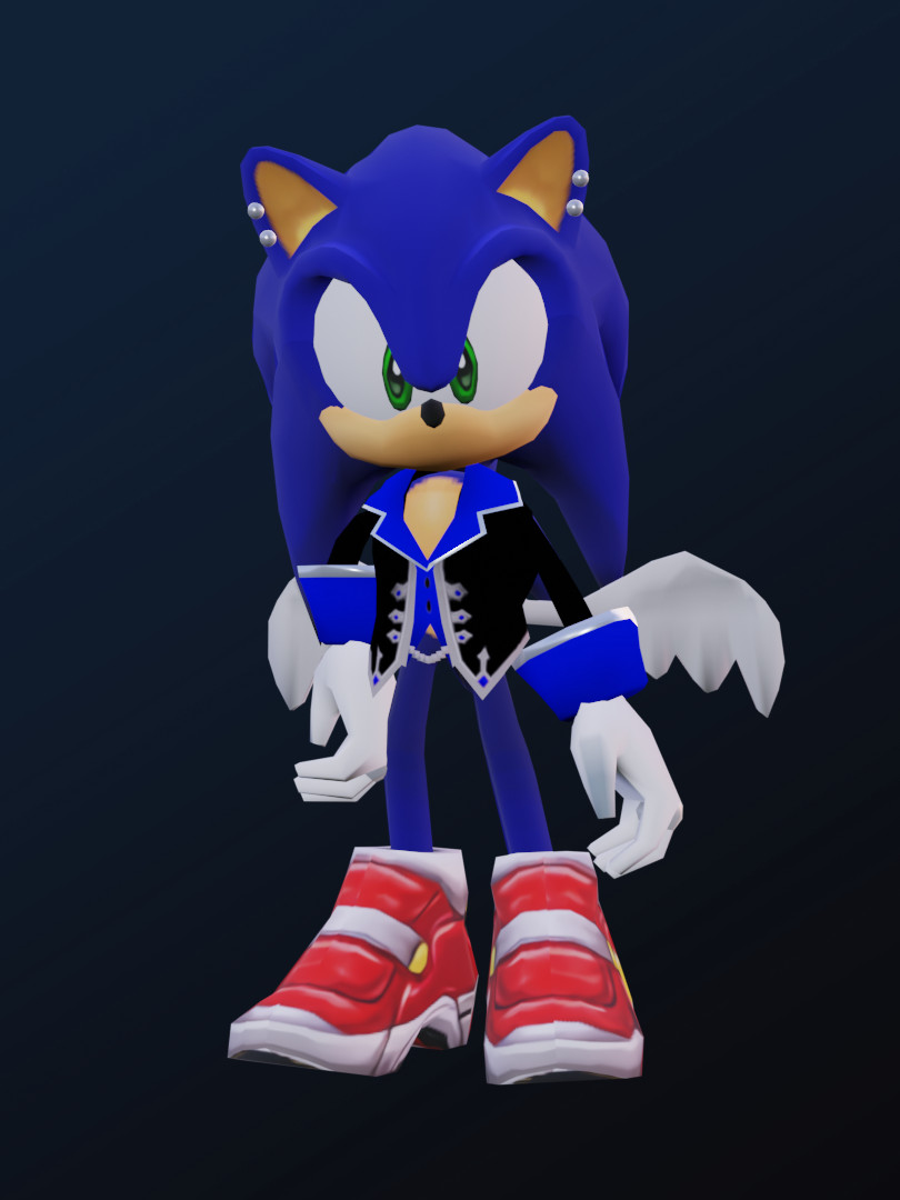 Sonic Goth [Sonic Adventure 2] [Mods]