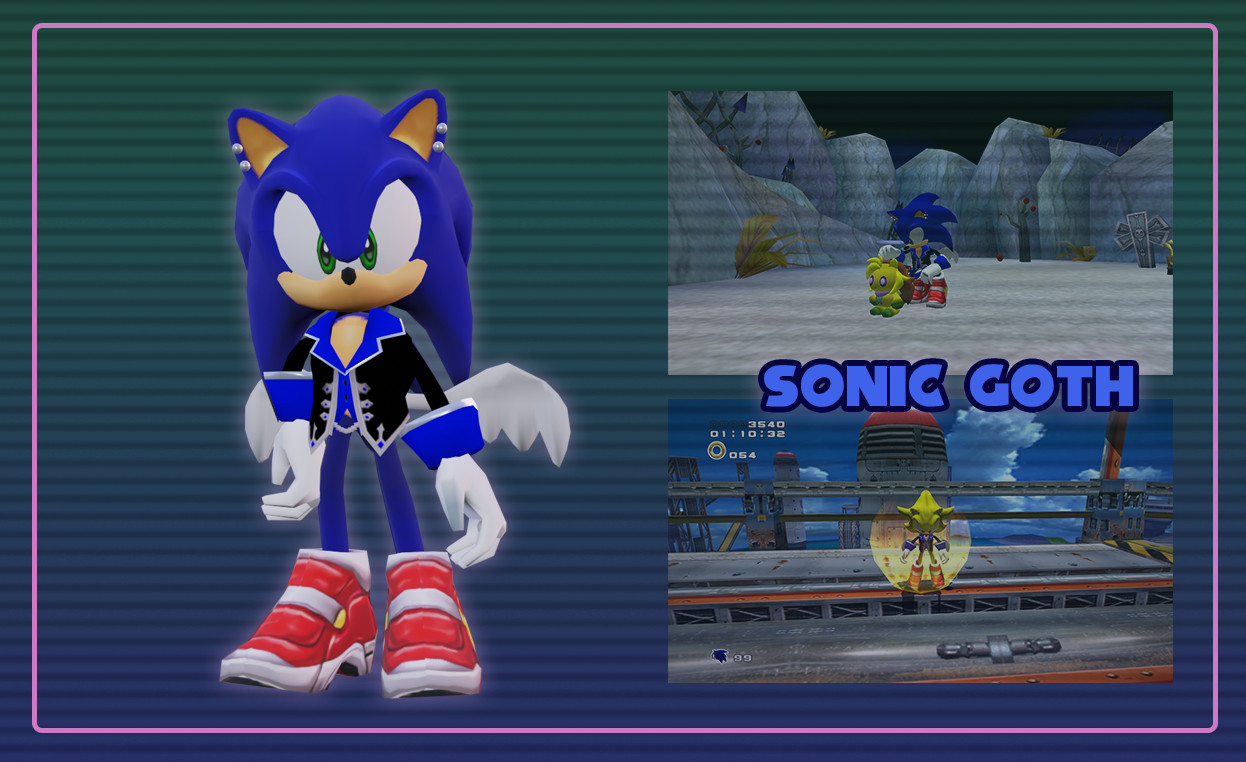 Sonic Goth Sonic Adventure 2 Mods