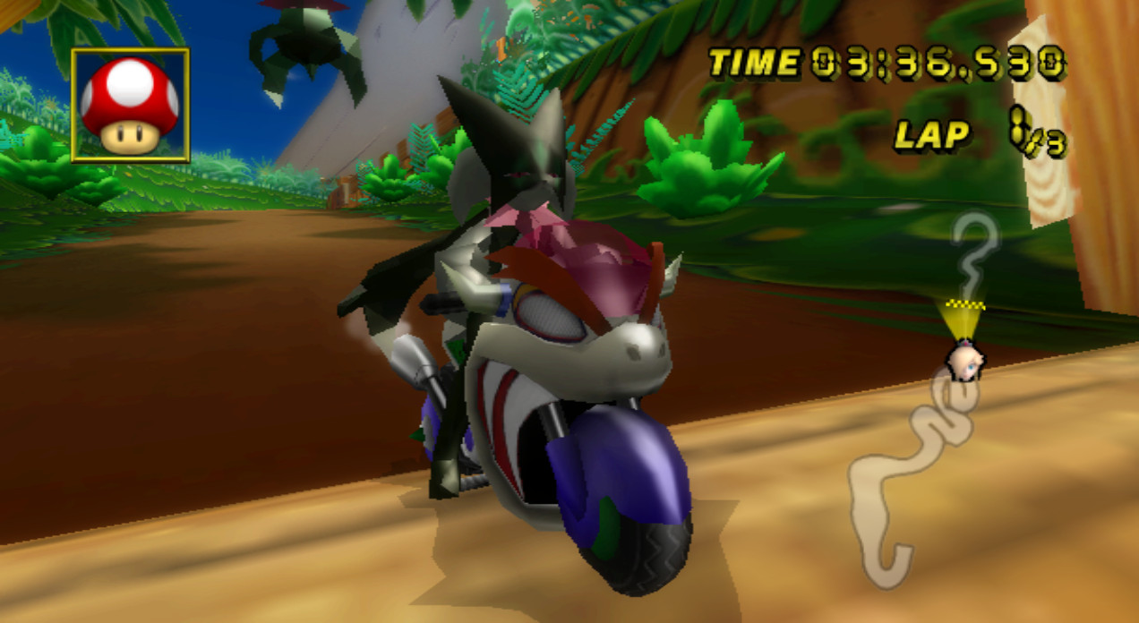 Chrome Dino [Mario Kart Wii] [Mods]