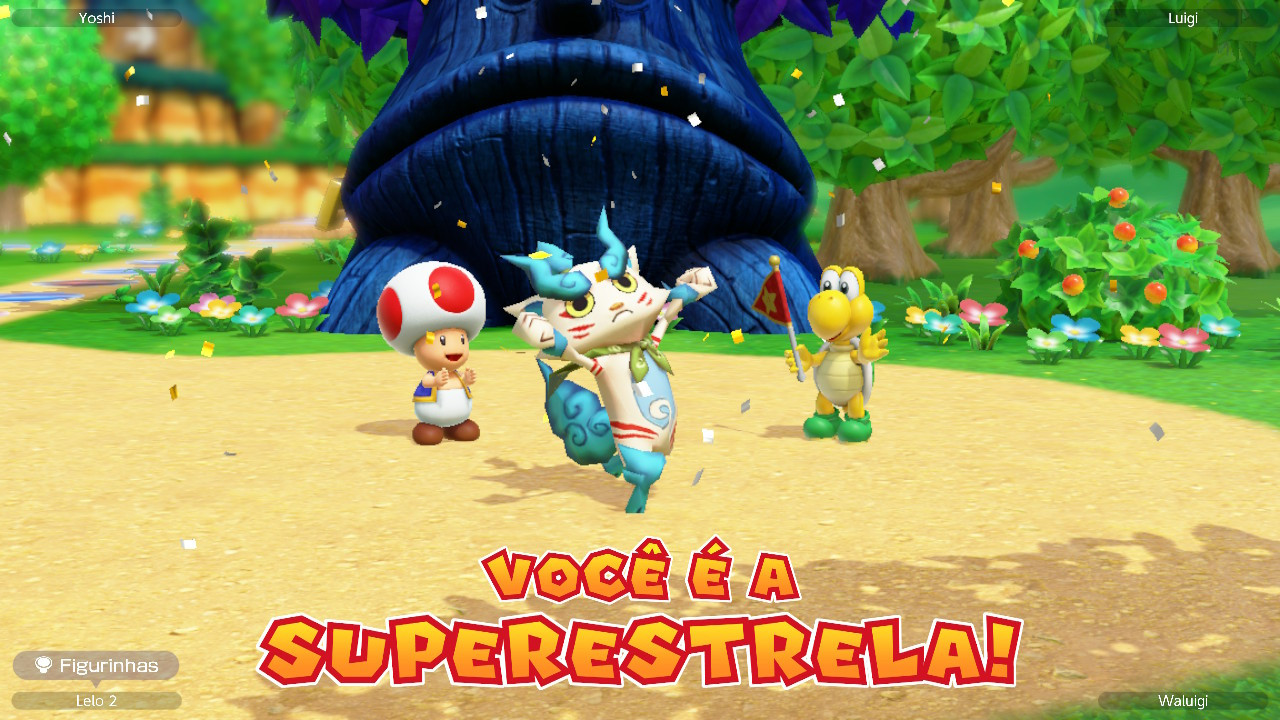 Komane (Yo-Kai Watch) - Over Mario [Mario Party Superstars] [Mods]