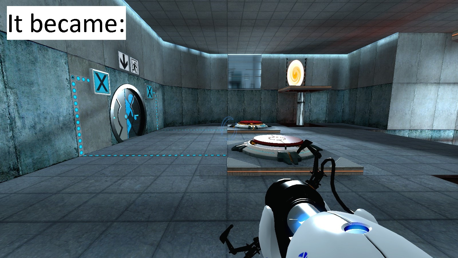 Gmod concrete texture for Portal [Portal] [Mods]