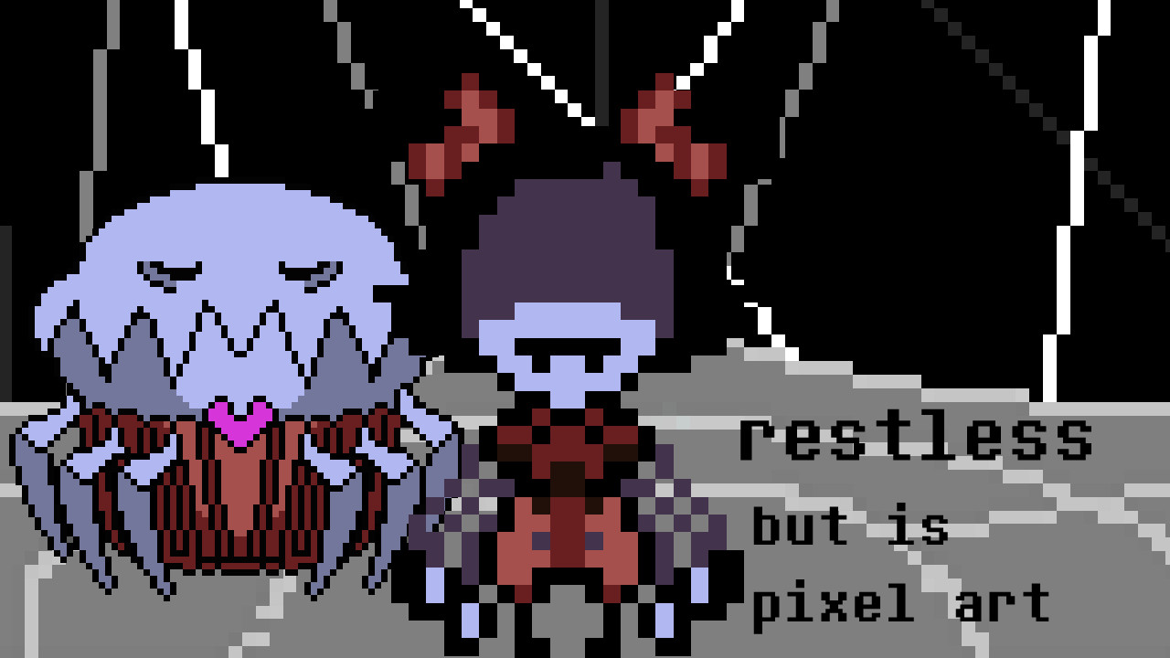 Restless, but is pixel art