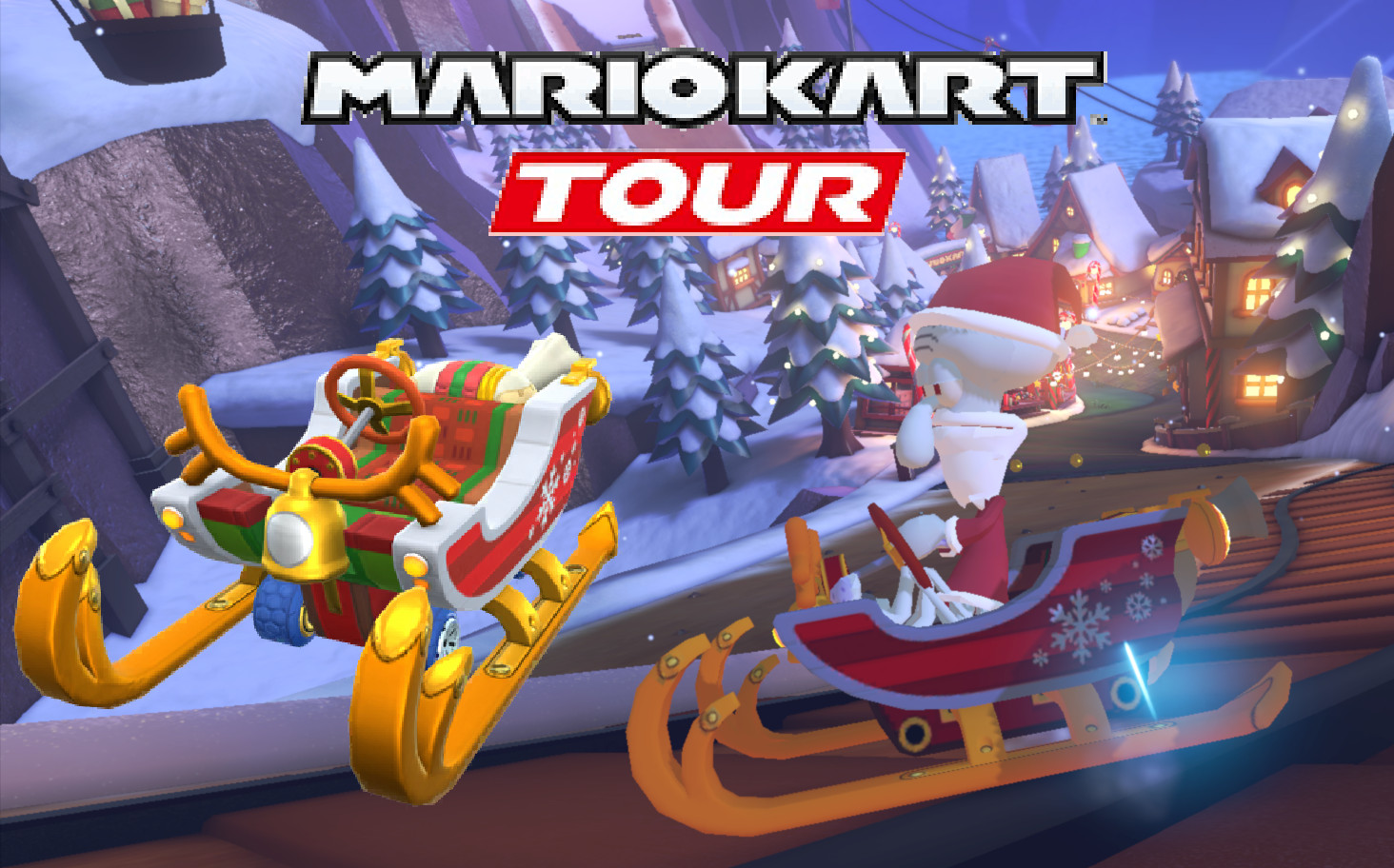Jingle Bells in Mario Kart 8 Deluxe [Mario Kart 8 Deluxe] [Mods]