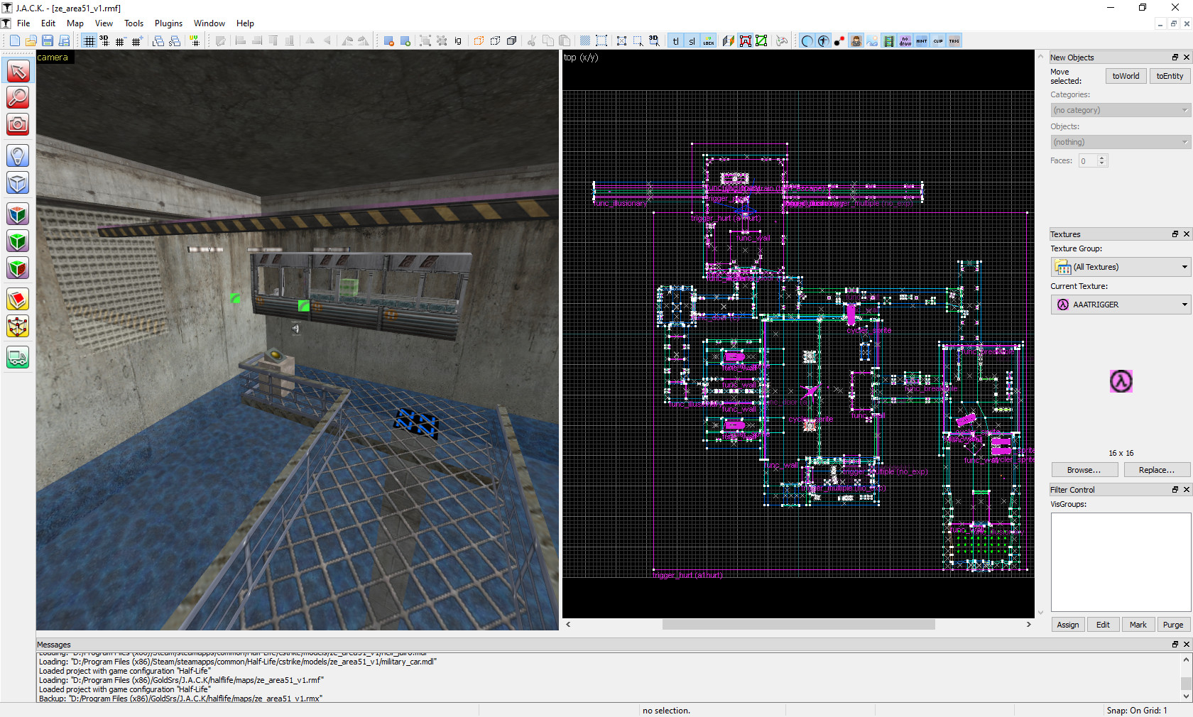 Rmf File ze_area51_v1.rmf Mod for Counter-Strike 1.6 | CS1.6 Mods