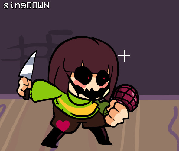 Just a Chara skin [Friday Night Funkin'] [Mods]