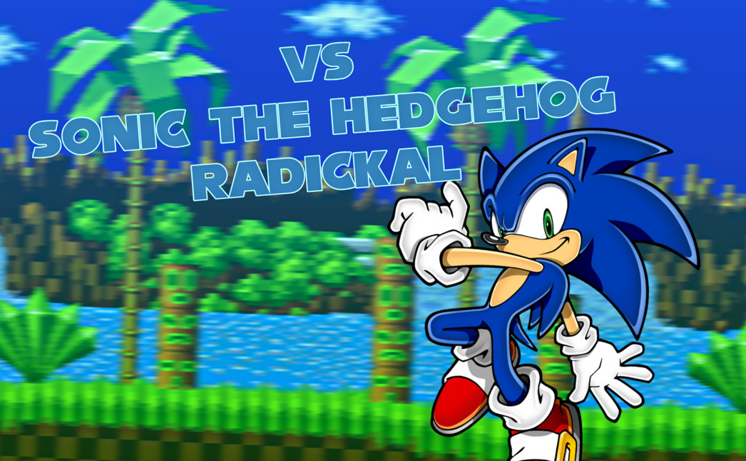 "Radickal" VS Sonic OneShot mod