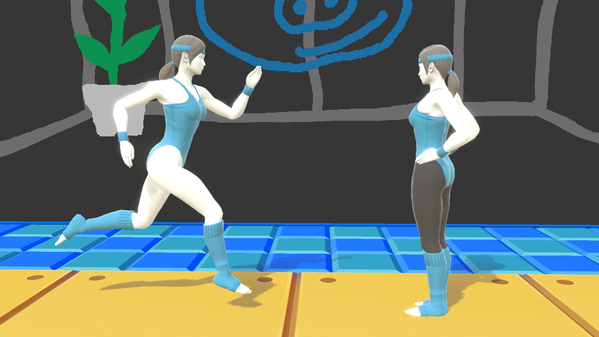 gloeilamp pepermunt Getalenteerd Aerobics Outfit for Wii Fit Trainer [Super Smash Bros. Ultimate] [Mods]
