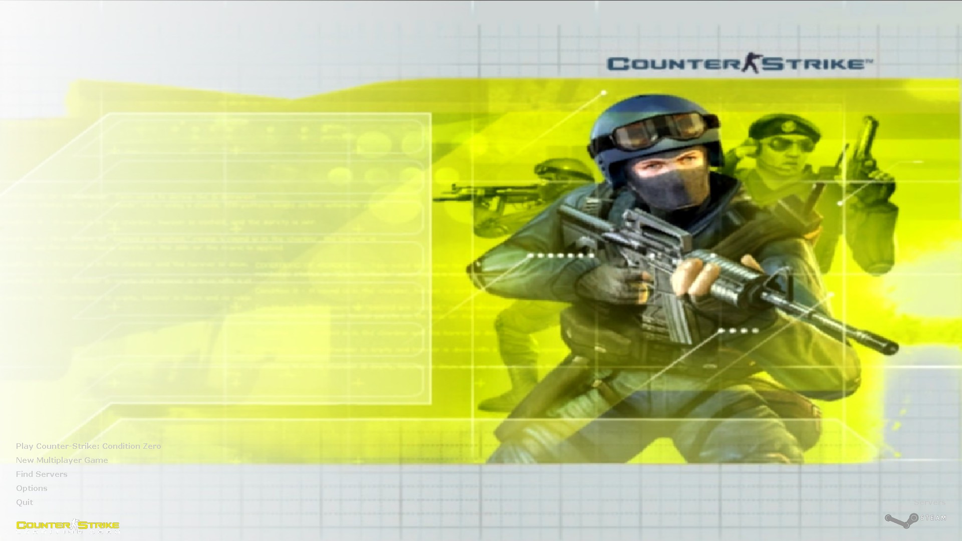 CSCZ (CSGO Style) HD BackGround [Counter-Strike: Condition Zero