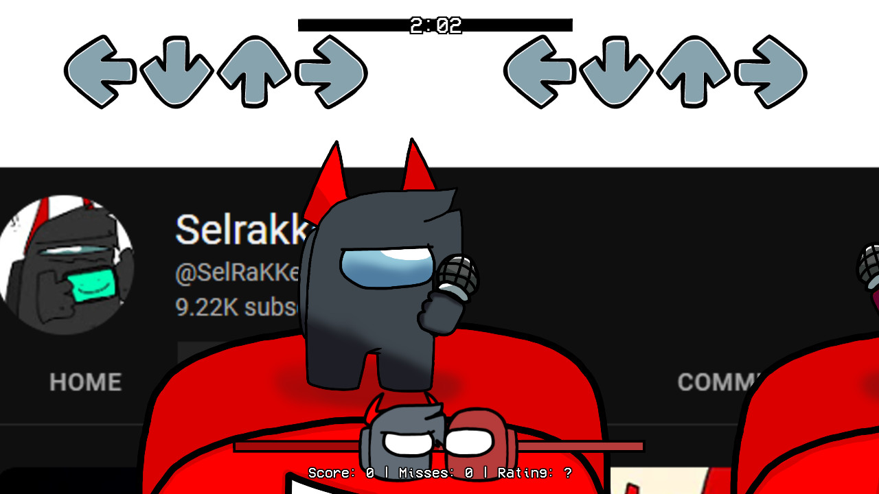 FNF New Document Selrakker and Red-Creator Cover