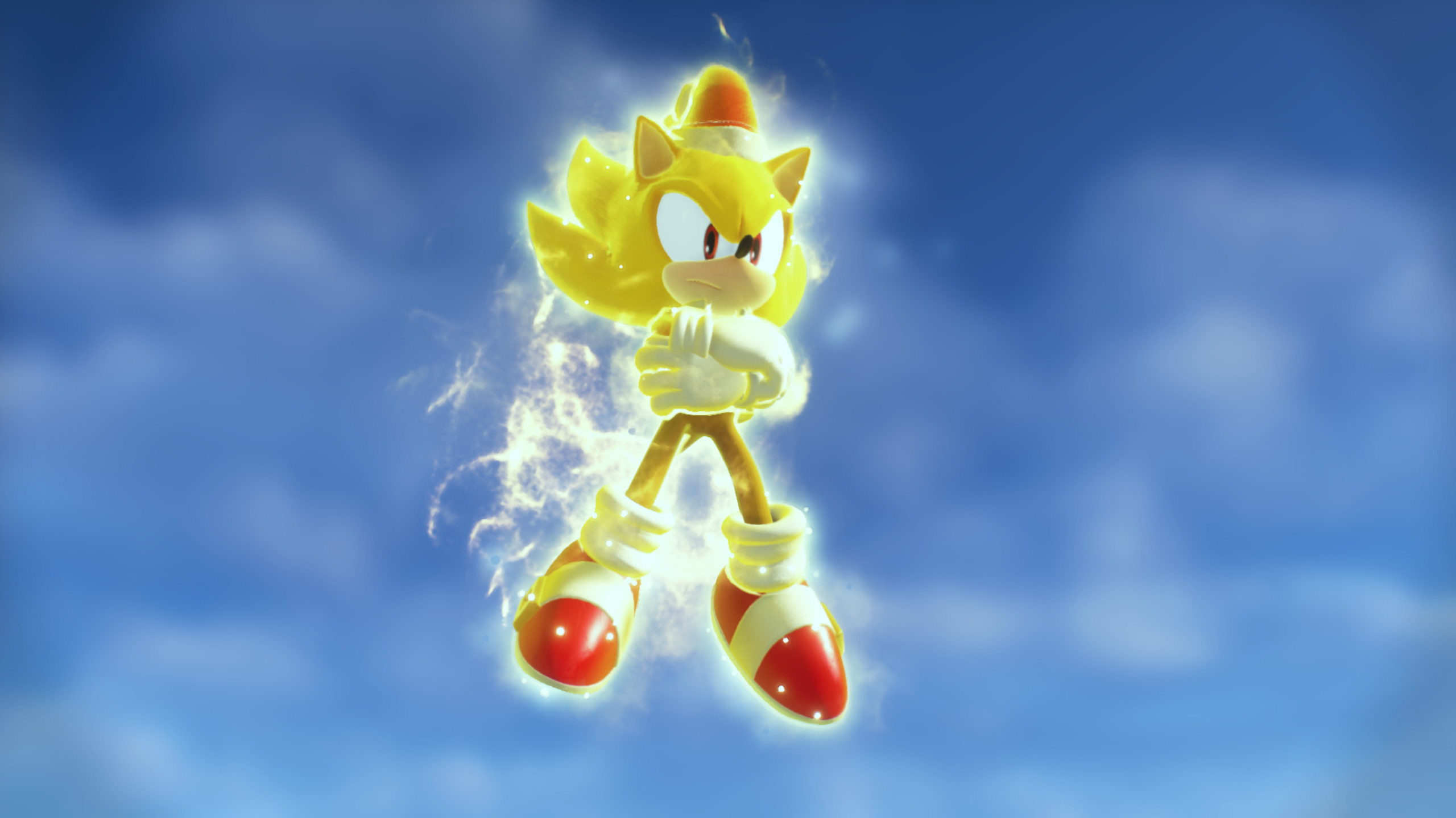 Holiday Cheer Suit for Super Sonic [Sonic Frontiers] [Mods]