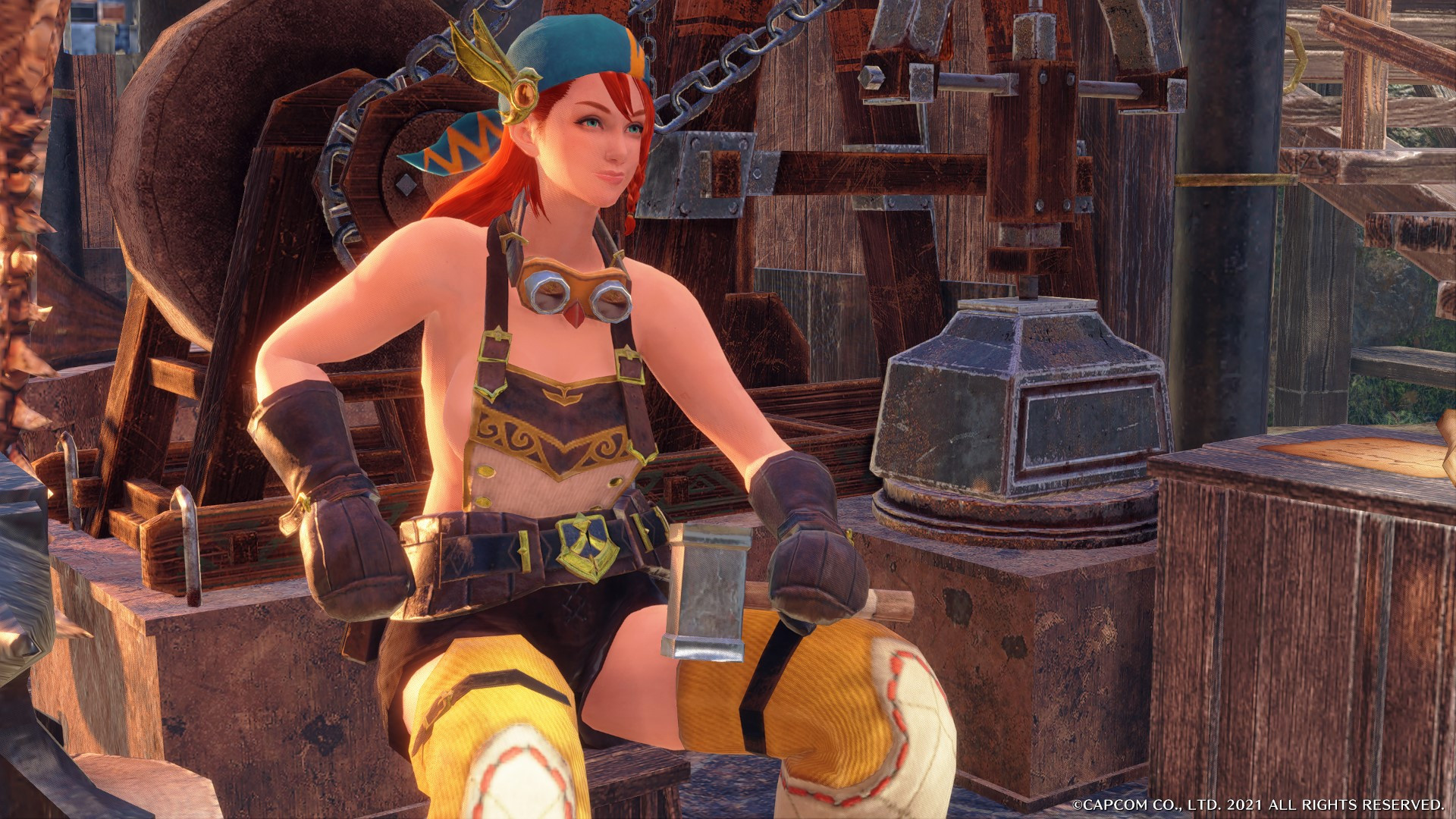 Semi Nude Minayle [Monster Hunter Rise] [Mods]