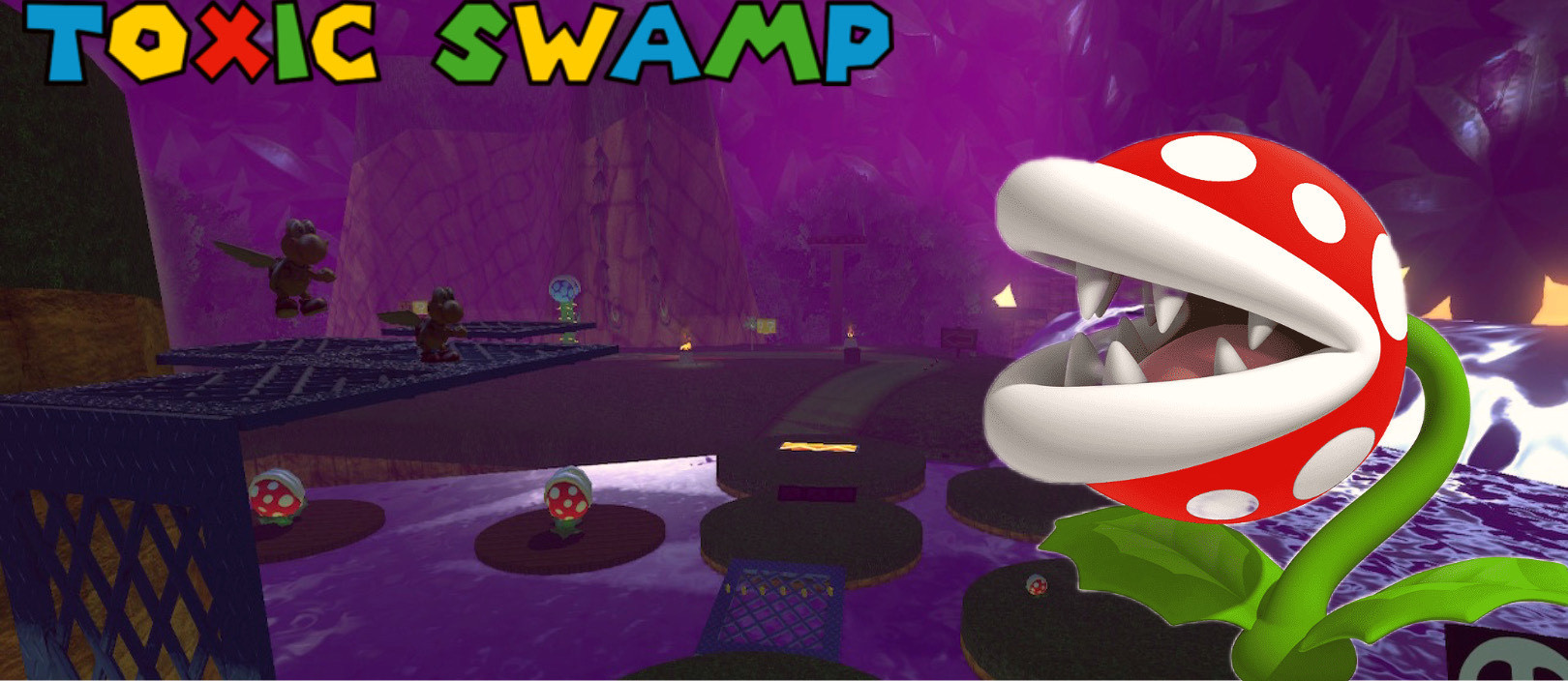 Toxic Swamp Mod for Mario Kart 8 Deluxe | MK8D Mods