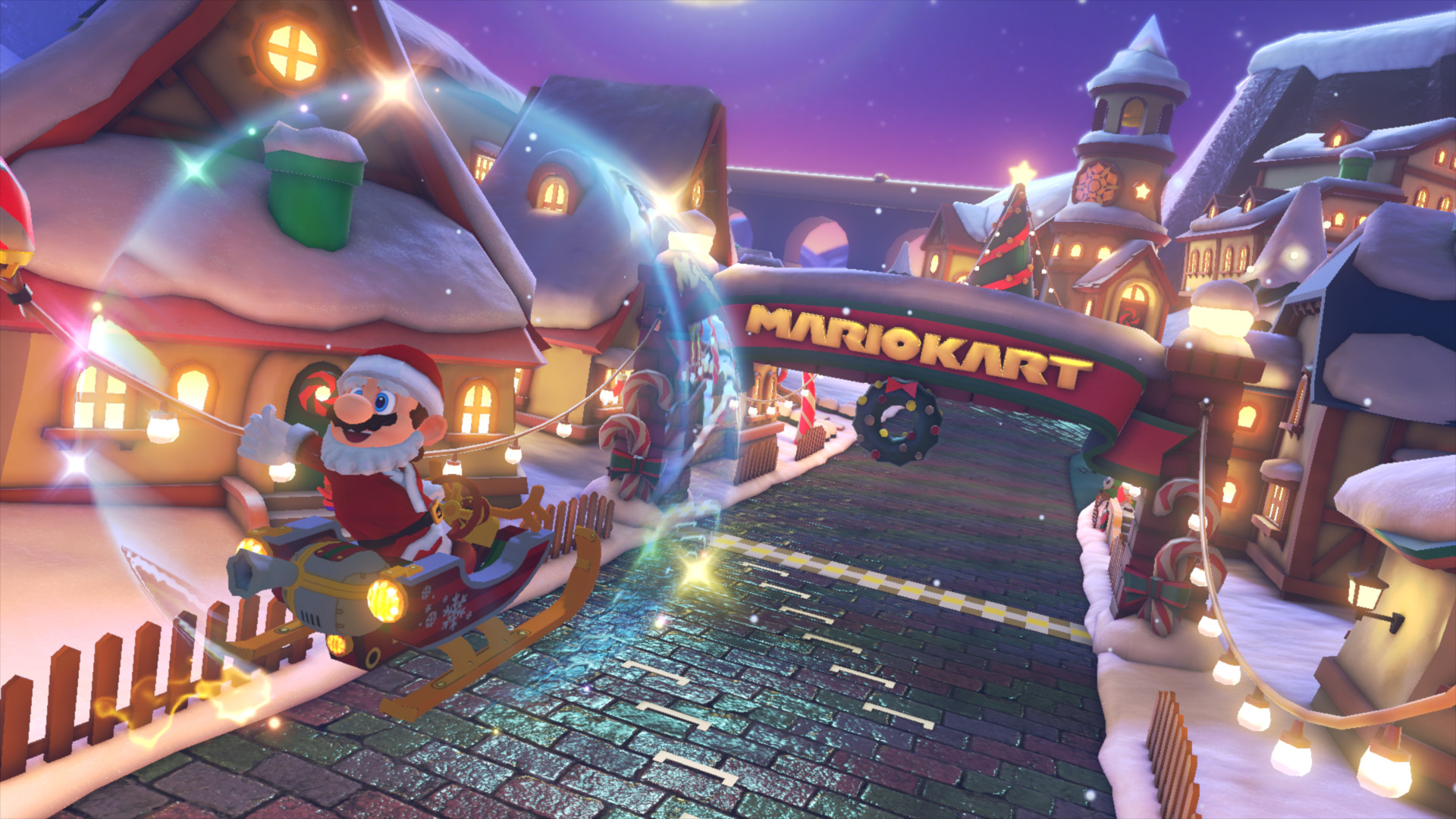 Steam Workshop::Mario Kart Tour - Mario (Santa)