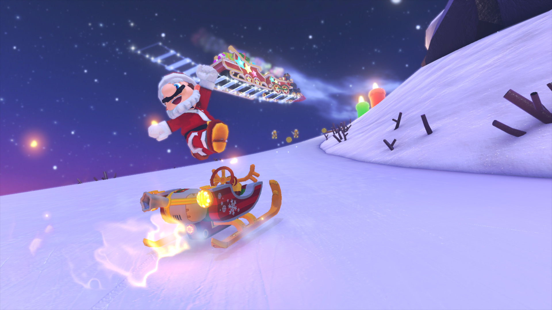 Steam Workshop::Mario Kart Tour - Mario (Santa)