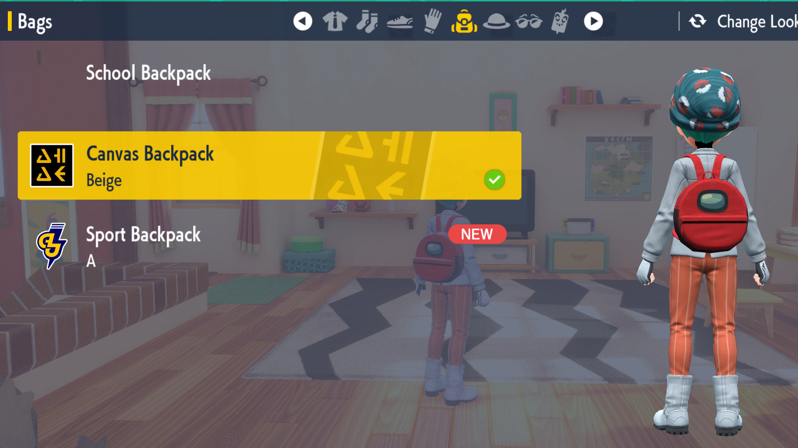 Sus Backpack [Pokemon Scarlet & Violet] [Mods]
