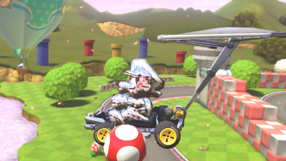Super Mario 64 Metal Mario [Mario Kart 8 Deluxe] [Mods]