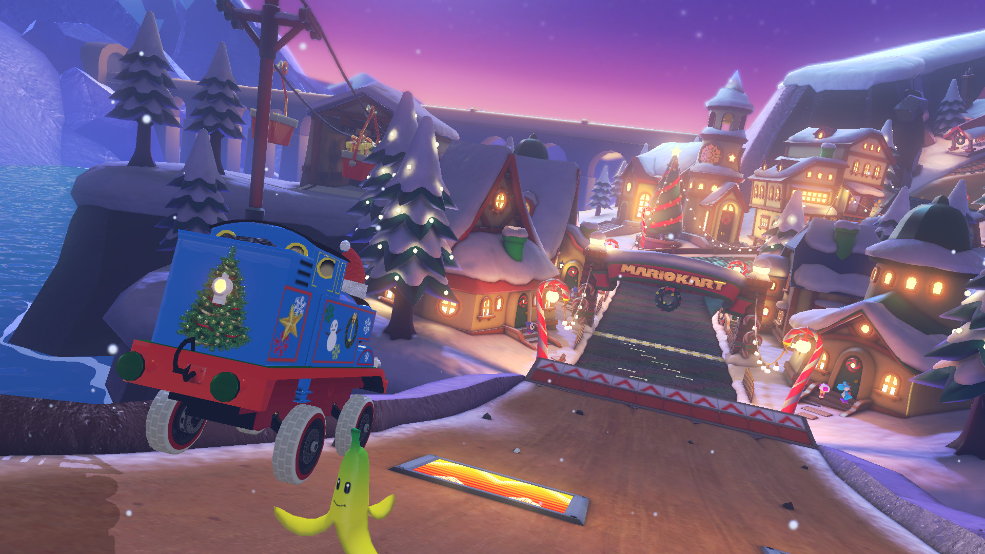 Thomas The Tank Engine (Christmas) [Mario Kart 8 Deluxe] [Mods]