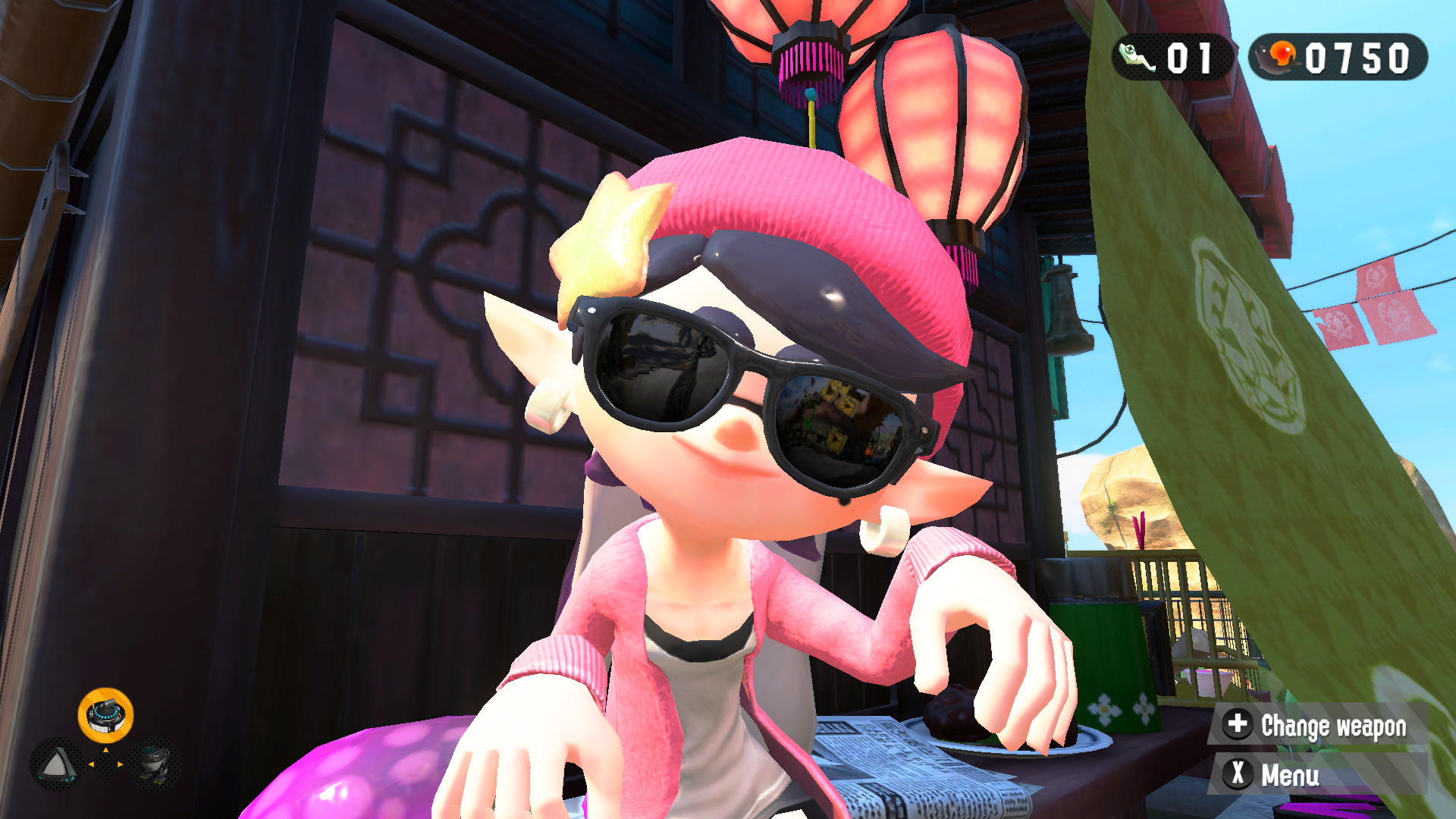 Callie in glasses [Splatoon 2] [Mods]
