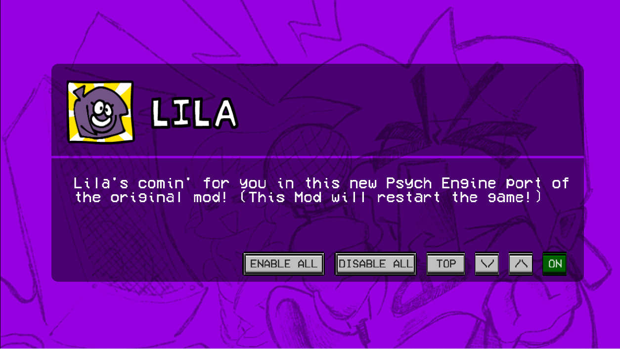 [PSYCH ENGINE PORT] VS. Lila (ModPack)
