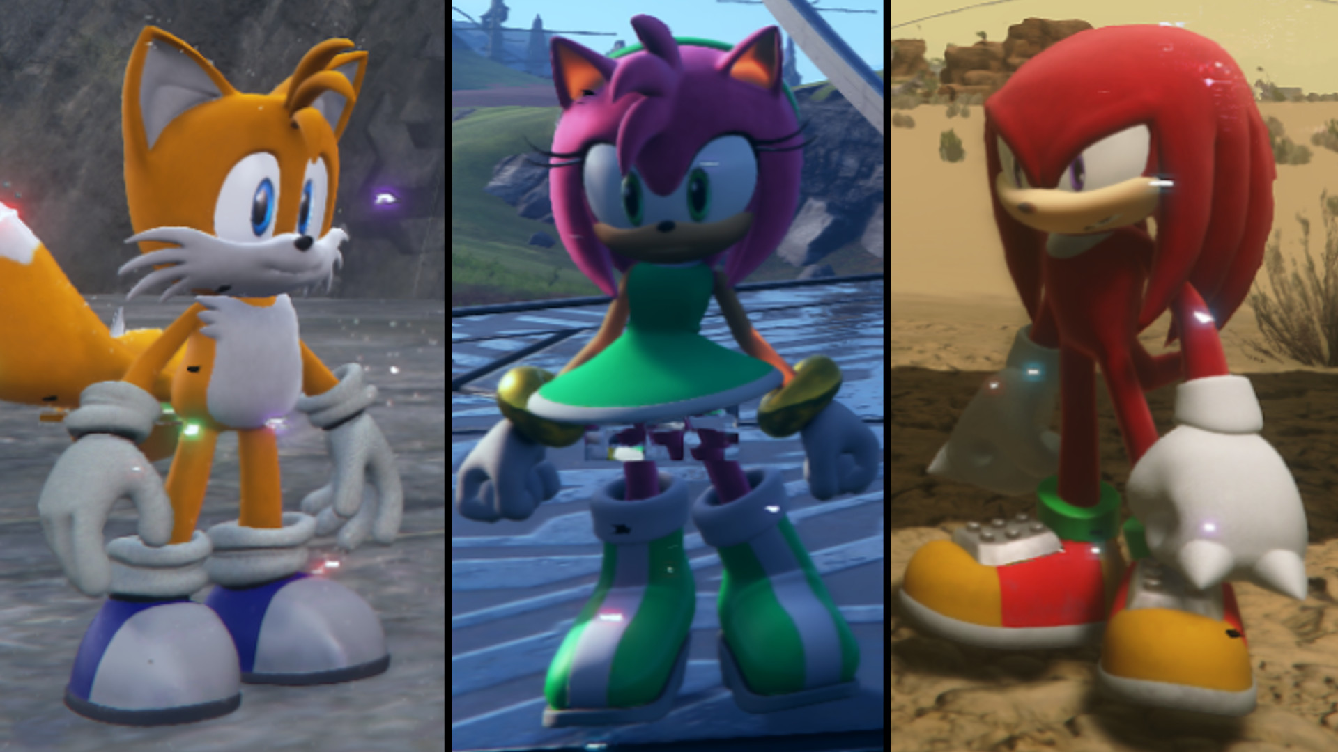 Complementary Color Character Designs Sonic Frontiers Mods 2586