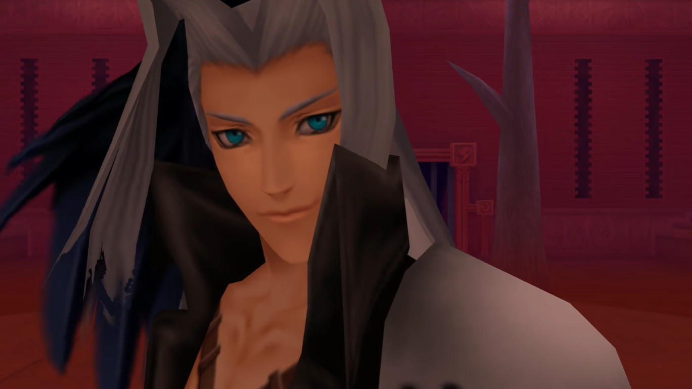 George Newbern as Sephiroth [Kingdom Hearts: Final Mix] [Mods]