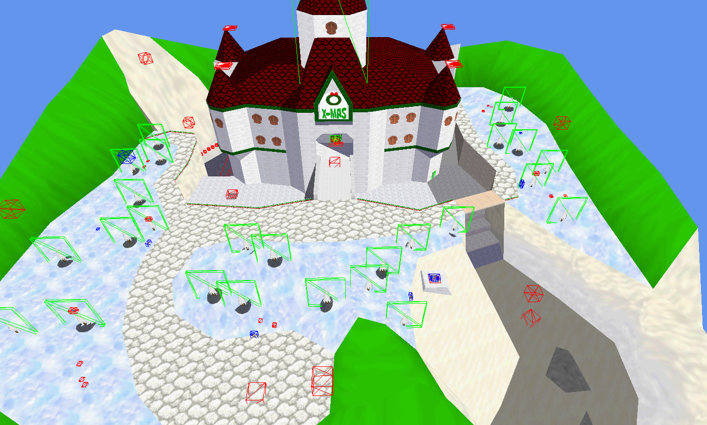 X-Mas Super Mario 64 [Super Mario 64] [Mods]