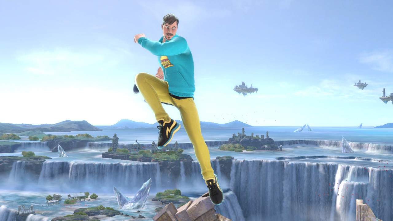 Super Smash Bros. Ultimate Mod Adds  Star MrBeast to the Game