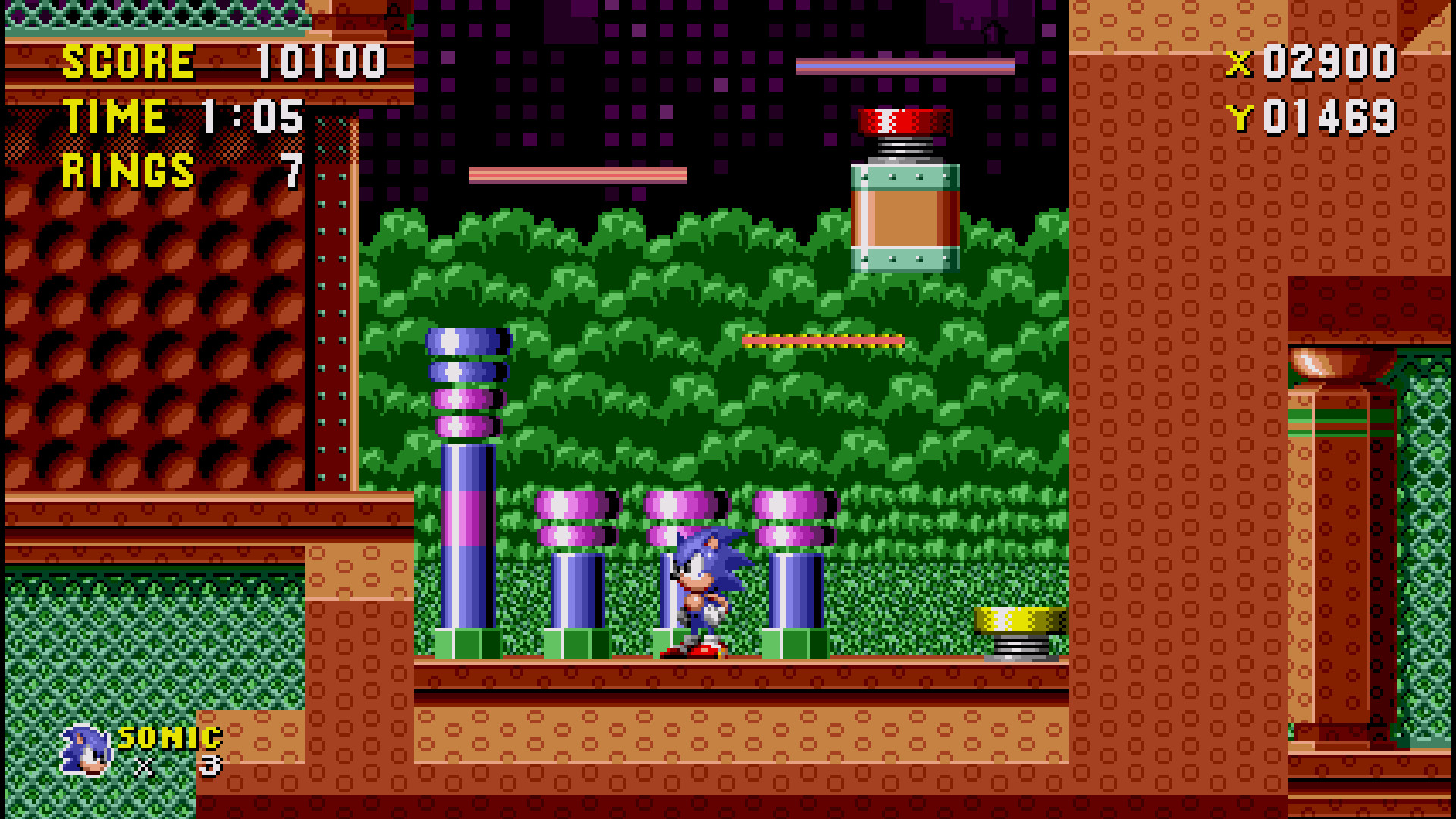 Better Spring Yard Zone! Mod for Sonic the Hedgehog (2013) | S1 2013 Mods