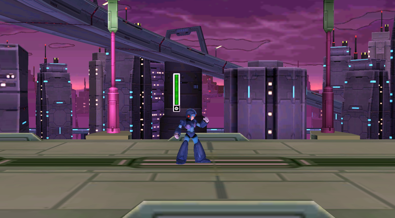 Rockman X Dive Central Highway [Super Smash Bros. Brawl] [Mods]