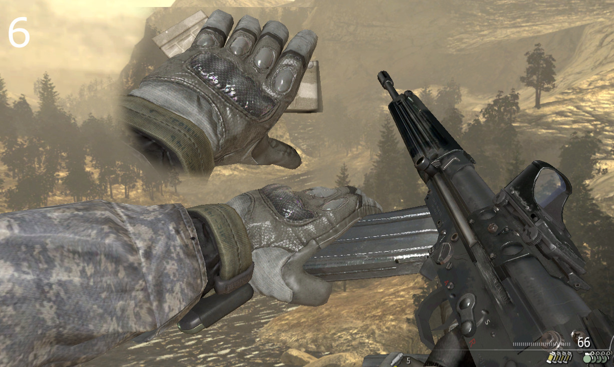Cod Rangers Mission Rangers: Gloves Pack Mod for Call of Duty: Modern Warfare 2 | CoD:MW2 Mods