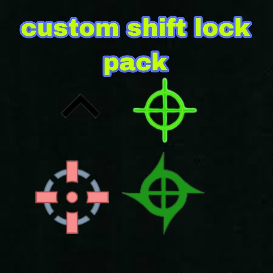 Custom shift lock pack roblox mods 